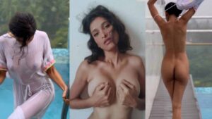 Tamil model Jikki Nair nude nipples & ass