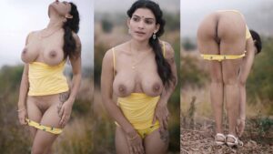 Resmi Nair forest strip big boobs nipples & ass